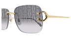Cartier C Decor CT0330S 007 / 008 - As Seen On Paul Pierce & Wyclef Jean