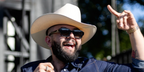 Mexican singer Carin Leon was seen wearing black Prada PR 02ZS 1AB06T sunglasses onstage at the Austin City Limits Music Festival 2024.
