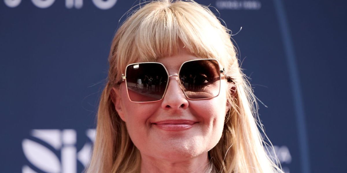 Spanish actress Cayetana Guillen Cuervo was seen wearing gold Dolce&Gabbana DG2279 02/13 oversized sunglasses with brown gradient lenses at the Spain Is Excellence Awards in Madrid, June 2026.