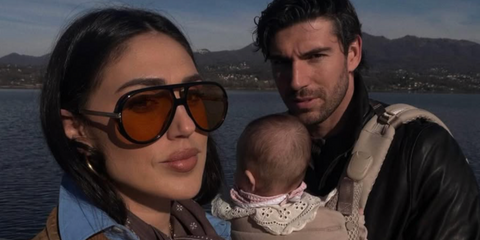 Argentine internet personality Cecilia Rodriguez was seen wearing dark tortoiseshell David Beckham DB 99/Voyager 2IK3O Photochromic sunglasses in her Instagram post, February 2026.