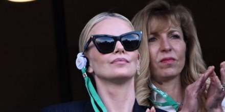 Charlize Theron sunglasses BNP Paribas Open