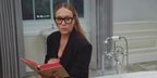 Chloe Sevigny is seen wearing Saint Laurent SL 714 001 optical glasses in a short movie 'Desire' by Nadia Lee Cohen