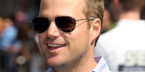 Chris O'Donnell was seen wearing Oliver Peoples Benedict OV1002S 5242/51 Photochromic VFX. Shop online now on Pretavoir