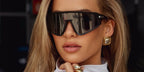 Internet personality Cindy Prado was seen wearing black Oakley Latch Panel OO9404 01 Prizm at the Miami Open 2026.