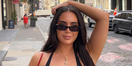 Saint Laurent Sun SL 557 Shade 001 - As Seen On Hailey Bieber & Rihanna