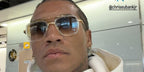 Conor Benn was seen wearing gold and crystal transparent Dita Flight .006 7806 L sunglasses in his Instagram story ahead of his departure to Saudi Arabia for a match with Chris Eubank Jr.