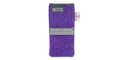 Amy Britton Rainbow Harris Tweed Bright Purple Soft Case
