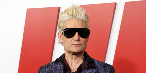 Actor and singer Corey Feldman was seen wearing black and gold Versace 4391 GB1/87 sunglasses at the premiere of "Love Hurts" in Los Angeles, February 2025.