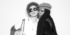 Rapper and model Cortisa Star was seen wearing silver Miu Miu MU A55S 1BC80Q aviator sunglasses with grey lenses at "A Phenomenal Affair" event hosted by Janelle Monae and Doechii, shared through her Instagram post in May 2025