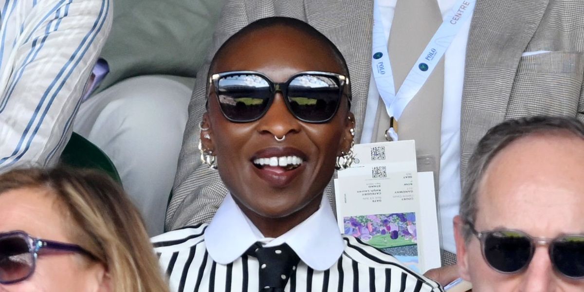 Cynthia Erivo was seen wearing black Ralph Lauren RL8209 5001/8G sunglasses at the Wimbledon Tennis Championships 2025. Shop online now on Pretavoir