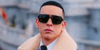 Daddy Yankee was seen wearing black Prada Linea Rossa SPS A06 1AB02G aviator sunglasses with dark grey Polarised lenses in a Rolling Stone Magazine feature, February 2026.
