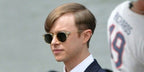 Dane DeHaan was seen wearing Oliver Peoples Fairmont Sun OV5219S 1094/52 Translucent Yellow sunglasses with Green lenses on the set of The Amazing Spider Man 2