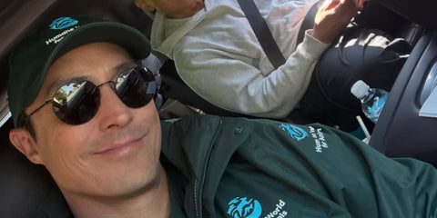 Actor Daniel Henney was seen wearing black Ray-Ban Jack RB 3565 002/48 Polarised sunglasses in his Instagram post, May 2025. Shop online now on Pretavoir