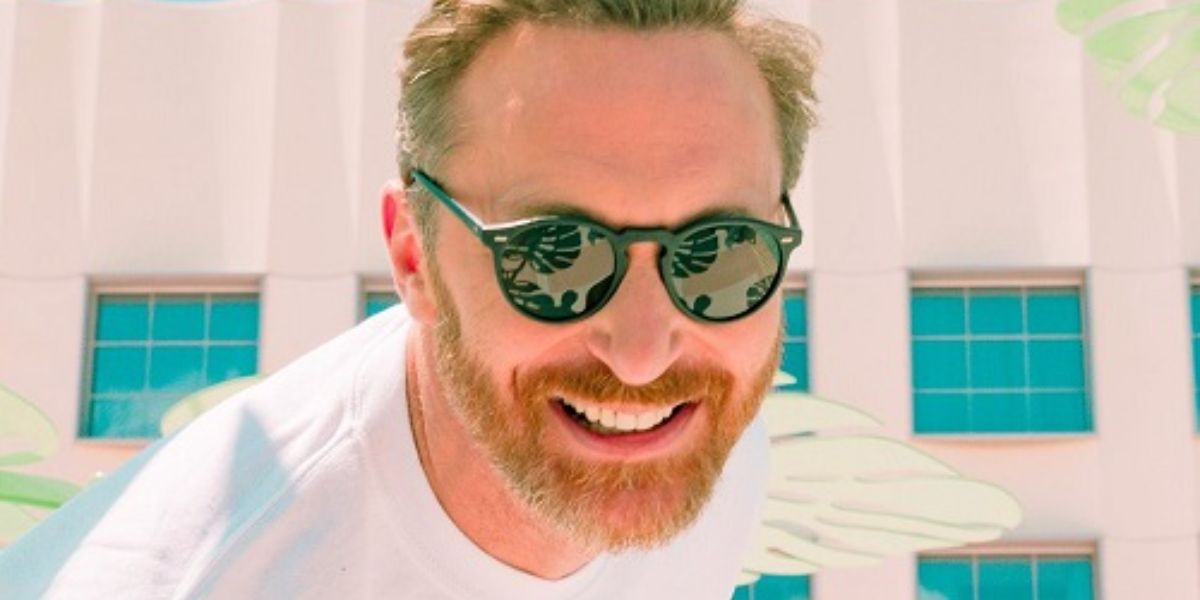 David Guetta was seen wearing black Oliver Peoples Gregory Peck 1962 OV5456SU 1005/P1 round sunglasses with Polarised lenses in a 2023 photo shoot