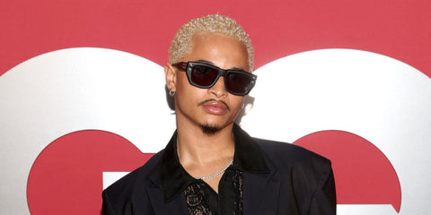 Singer Destin Conrad was seen wearing black Dita Emitter Two DTS 445 01 Limited Edition sunglasses at the GQ Men Of The Year Awards 2025 in Los Angeles.