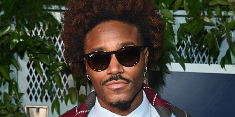 Actor and comedian Dewayne Perkins was seen wearing Ray-Ban Erika RB 4171 710/T5 Polarised sunglasses at Riley Mixtape release celebration in Atlanta, Georgia, October 2025.