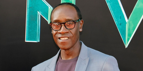 Actor Don Cheadle was seen wearing Oliver Peoples Sheldrake OV5036 1677 optical glasses at Marvel Studios' "Secret Invasion" launch event in Los Angeles, June 2023. Shop online now on Pretavoir