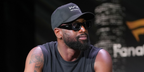 Dwyane Wade was seen wearing black and white Prada PR 06YS 09Q5S0 sunglasses onstage at Fanatics Fest NYC 2025 in New York City. Shop online now on Pretavoir