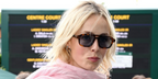 Model Edie Campbell was seen wearing Cutler and Gross Sun Graham GR15 02 sunglasses in Havana featuring blue lenses.