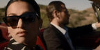 Elodie Yung was seen wearing black Saint Laurent Sun SL 276 Mica 001 cat eye sunglasses in The Cleaning Lady season 2, as Thony