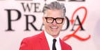 Actor Eric Rutherford was seen wearing tortoiseshell Cutler and Gross 1386 02 optical glasses at the world premiere of The Devil Wears Prada 2 in New York City, April 2026.