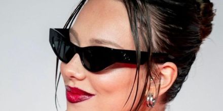 Ester Exposito at GQ Awards 2023 wearing Dolce and Gabbana Sunglasses