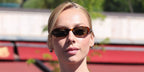 Spanish actress Ester Exposito was seen wearing tortoiseshell Saint Laurent Sun SL 872 Erin 004 sunglasses with grey lenses at the Golden Nymph photo call during Monte-Carlo Television Festival 2026.