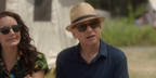 Actor Evan Handler was seen wearing tortoiseshell Ray-Ban Wayfarer 2140 902 sunglasses with green lenses in And Just Like That, season 3 episode 5, as Harry Goldenblatt