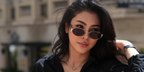 Thai actress Faye Peraya was seen wearing gold Marc Jacobs Marc 806/S RHLIR oval sunglasses in her Instagram post.