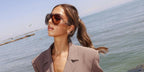 Italian influencer Federica Scagnetti was seen wearing transparent grey Bottega Veneta BV1345S 004 shield sunglasses at the Venice Film Festival 2025. Shop online now on Pretavoir