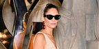 Model Frankie Rayder was seen wearing black Saint Laurent Sun SL M94 001 sunglasses at the Saint Laurent Spring/Summer 2026 fashoin show during Paris Fashion Week.