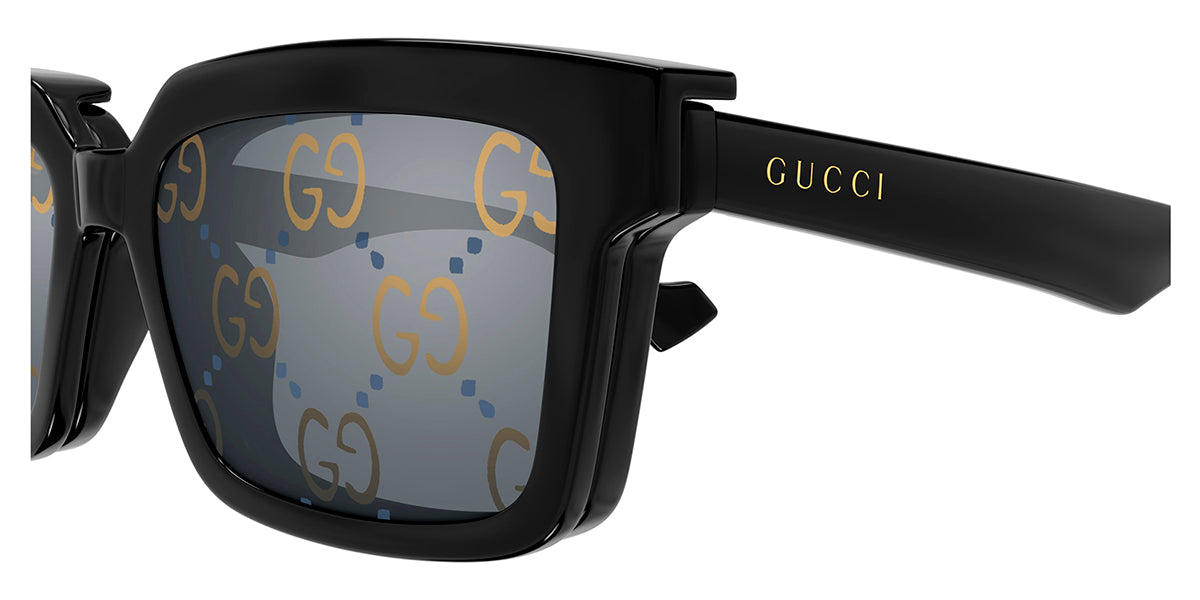 Gucci GG1543S 001 with Magnetic Clip-On