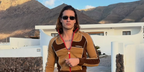 Italian dancer, model, and performer Gabriele Esposito was seen wearing black Ray-Ban 3183 002/81 Polarised sunglasses in his social media post, January 2026.