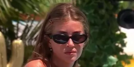 Georgia Steel black Prada sunglasses on Love Island All Stars