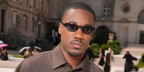 Singer Giveon was seen wearing black Balenciaga BB0007S 014 sunglasses at the Balenciaga Haute Couture Fall/Winter 2026 fashion show in Paris.
