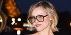 American singer-songwriter Grace VanderWaal was seen wearing black Saint Laurent SL 545 001 aviator sunglasses at the Saint Laurent Spring/Summer 2023 fashion show during Paris Fashion Week