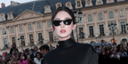 Chinese actress Gulnezer Bextiyar, widely known as Nazha, was seen wearing black Tom Ford Penn-02 TF1362 01A sunglasses with dark grey lenses at the Tom Ford Spring/Summer 2026 fashion show during Paris Fashion Week. Shop online now on Pretavoir