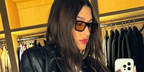 Saint Laurent Sun SL 402 001 - As Seen On Hailey Bieber & Jasmine Tookes
