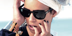Moroccan model Hind Sahli was seen wearing black Persol Elio 3333S 95/31 sunglasses in a CRASH Magazine feature