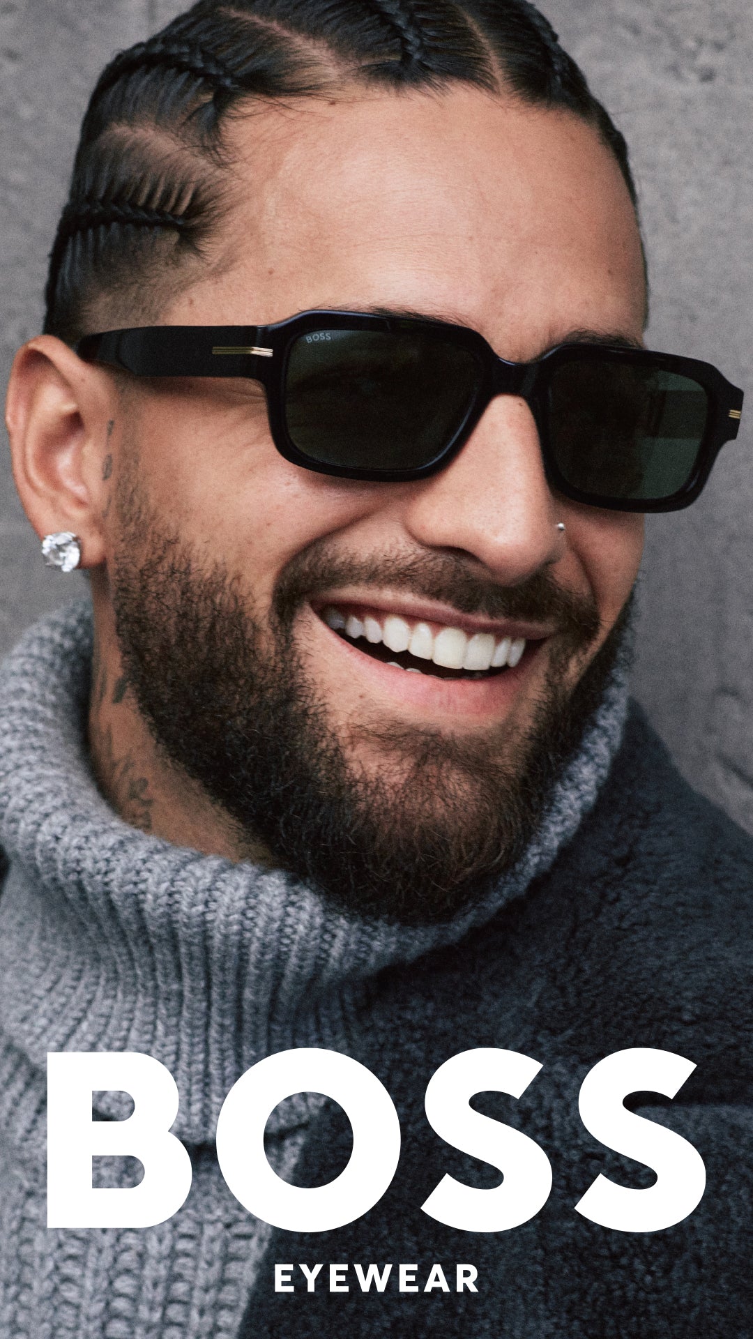 Hugo Boss 1596/S 807A9 - As seen on Naomi Campbell & Maluma