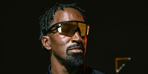 Former professional basketball player J.R. Smith was seen wearing black Oakley Sphaera Slash OO9499 08 sunglasses with 24k Prizm Polarised lenses. Shop online now on Pretavoir