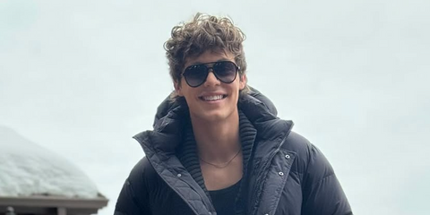 Actor Jack Champion was seen wearing black Ray-Ban RB 4376 601/8G aviator sunglasses in his Instagram post.