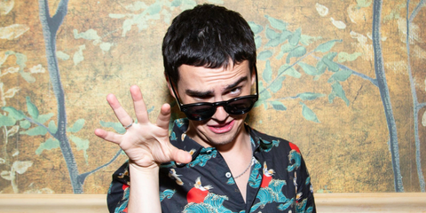 Jack Dylan Grazer was seen wearing black Oliver Peoples Boudreau L.A OV5382SU 1005/73 sunglasses with brown lenses at the 'Downtown Owl' Tribeca Festival Premiere After Party in New York City, Julu 2023