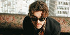 Canadian actor Jack Innanen was seen wearing black Ray-Ban Mr Burbank RB 2283 901/31 sunglasses in a Boys by Girls feature, May 2025.