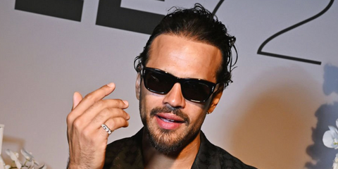 Actor Jacob Scipio was seen wearing Cutler and Gross Sun x The Great Frog The Dagger GFSN002 01 Black sunglasses at the EE72 celebration of Film and Fashion during the Cannes Film Festival 2026