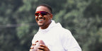 Philadelphia Eagles quarterback Jalen Hurts was seen wearing Oakley Encoder OO9471 01 Prizm sunglasses