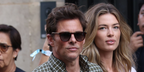 James Marsden was seen wearing tortoiseshell Saint Laurent Sun SL 28 048 sunglasses at Dior Menswear Spring/Summer 2027 fashion show during Paris Men's Fashion Week.
