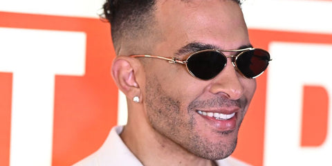 Host Jason Lee was seen wearing pale gold Tiffany & Co TF3117 6021/S4 sunglasses at the 10th Annual Culture Creators Innovators & Leaders Awards Brunch in Beverly Hills