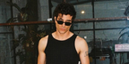 Spanish actor Javier Calvo was seen wearing black Ray-Ban Zuri RB 4455 6677/71 rectangular sunglasses in his Instagram post, December 2025.