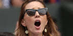 Jelena, wife of Novak Djokovic, was seen wearing black Dita Showgoer DTS513 04 sunglasses at the Wimbledon Tennis Championships 2025. Shop online now on Pretavoir